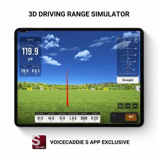 Voice Caddie SC4 Pro Launch Monitor & Golfový Simulátor