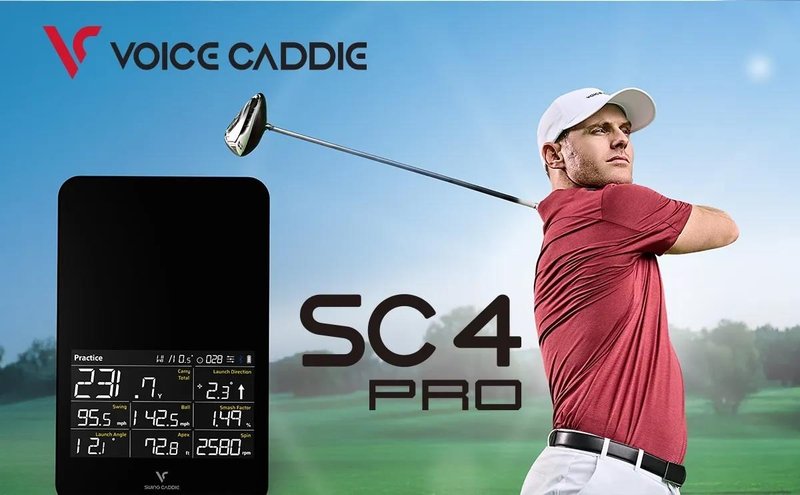 Voice Caddie SC4 Pro Launch Monitor & Golfový Simulátor