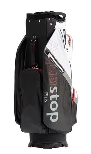 JuCad Aquastop Plus Facelift cart bag, čierno/bielo/červený