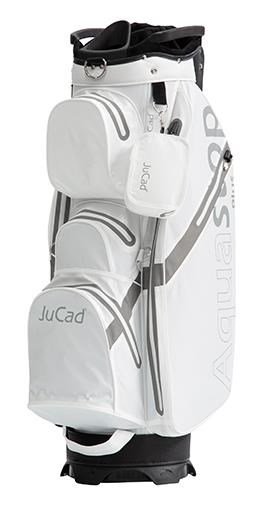 JuCad AquaStop Plus Facelift cart bag, bielo/šedý
