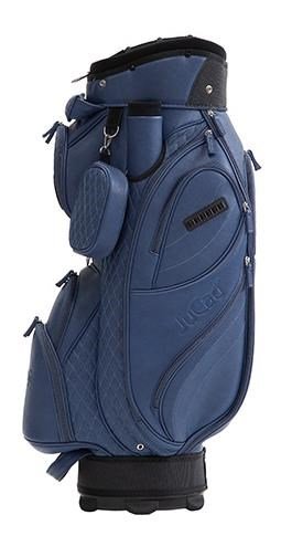 JuCad Style cart bag, tmavomodrý/leather optic