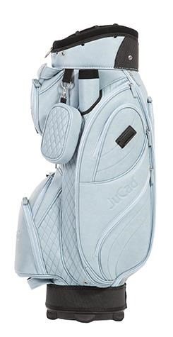 JuCad Style cart bag, bright blue/leather optic