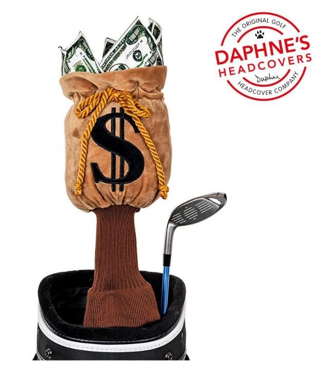Daphne's Headcovers Money Bag kryt hlavy