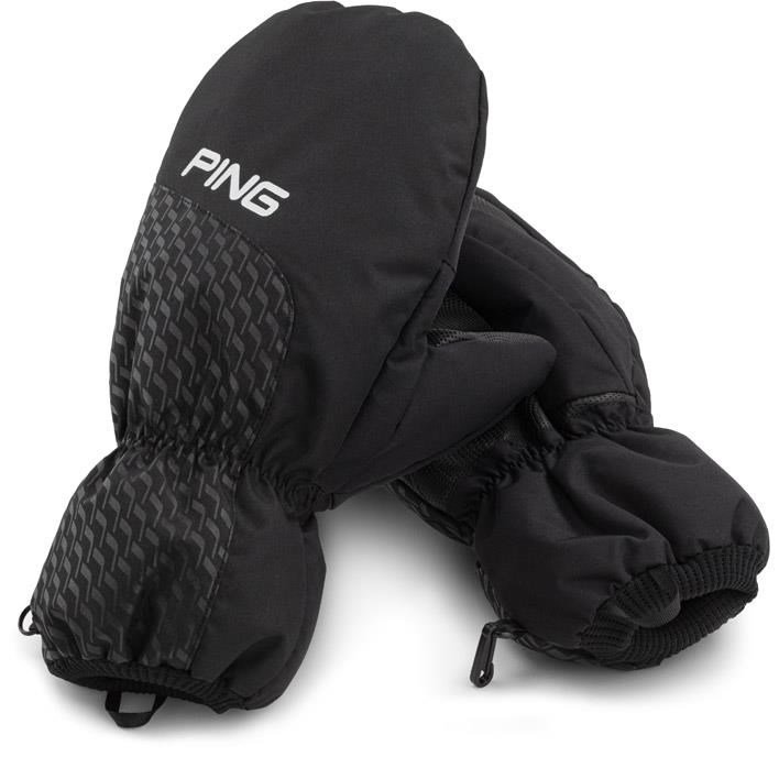 PING Ping Cart Mittens pánske zimné rukavice, čierna