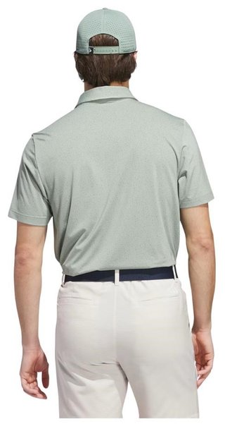 Adidas Ultimate365 Mini Bunker pánske polo, silver green