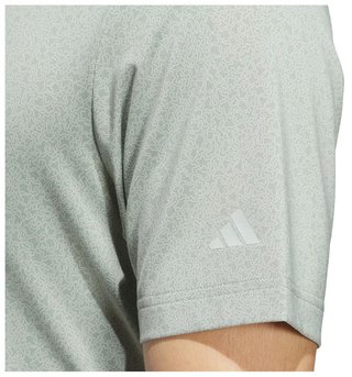 Adidas Ultimate365 Mini Bunker pánske polo, silver green