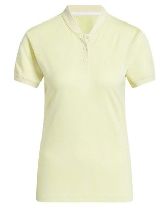 Adidas Ultimate365 Diamond Jacquard dámske polo, powder yellow