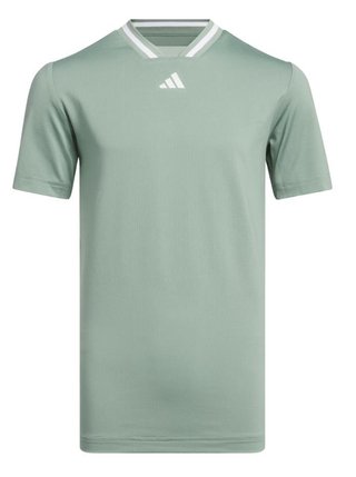 Adidas Collar junior detské polo, silver green