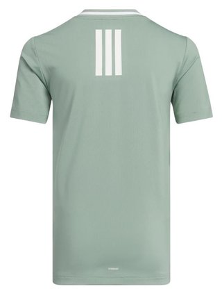 Adidas Collar junior detské polo, silver green