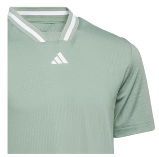 Adidas Collar junior detské polo, silver green
