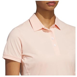 Adidas Ultimate365 Tour Twistknit dámske polo, powder coral