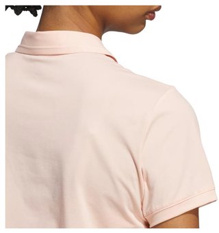 Adidas Ultimate365 Tour Twistknit dámske polo, powder coral
