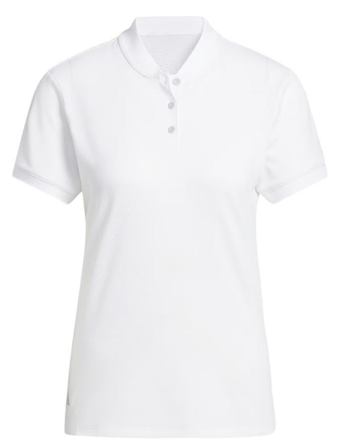 Adidas Ultimate365 Diamond Jacquard dámske polo, biele
