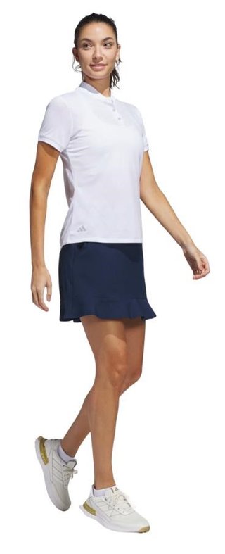Adidas Ultimate365 Diamond Jacquard dámske polo, biele