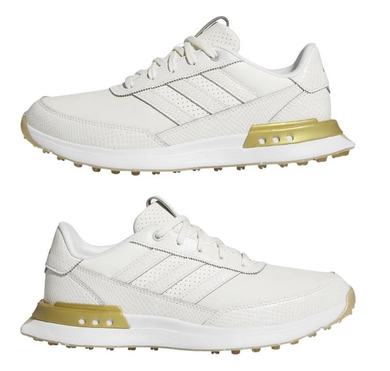 Adidas S2G SL 25 dámske golfové topánky, biele