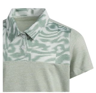 Adidas Ottoman Printed detské polo, wonder silver/silver green