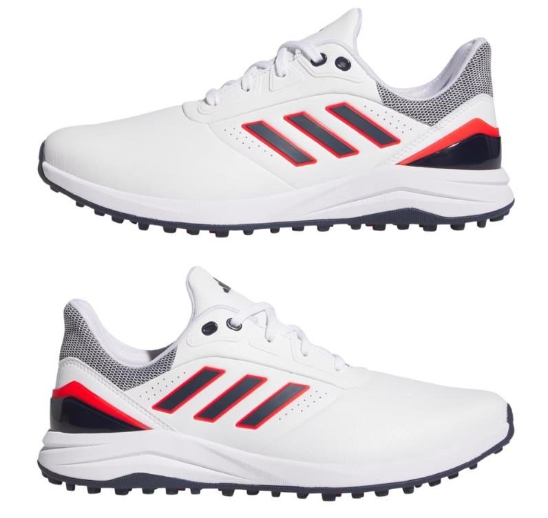 Adidas Solarmotion 24 Lightstrike pánske golfové topánky, biele
