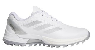 Adidas Adizero ZG dámske golfové topánky, biele