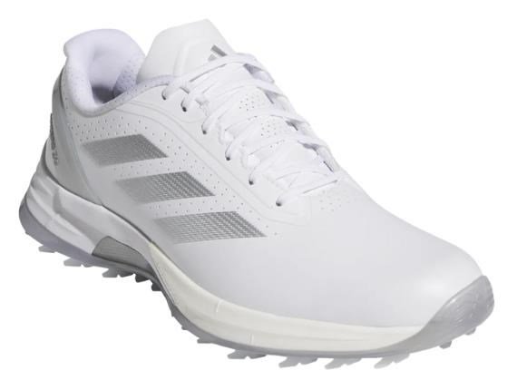 Adidas Adizero ZG dámske golfové topánky, biele