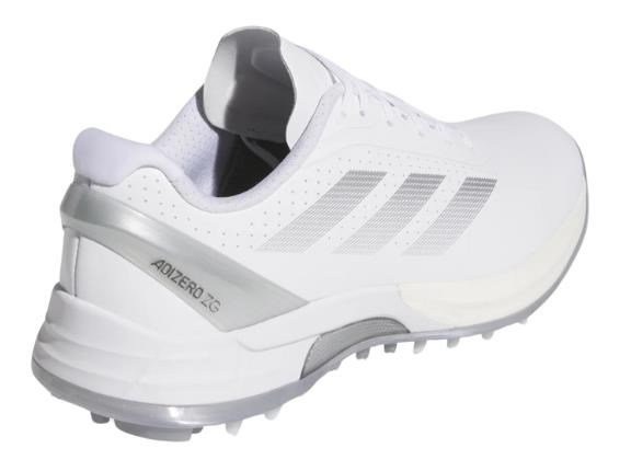 Adidas Adizero ZG dámske golfové topánky, biele