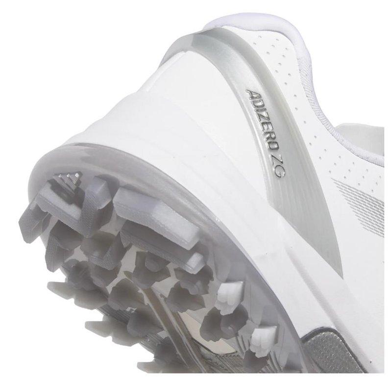 Adidas Adizero ZG dámske golfové topánky, biele