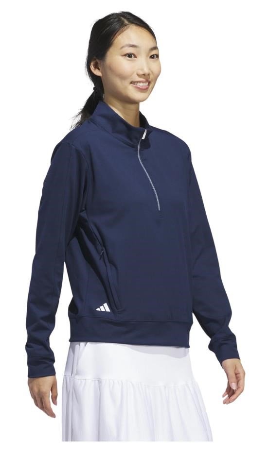 Adidas Ultimate365 half-zip dámska mikina, navy