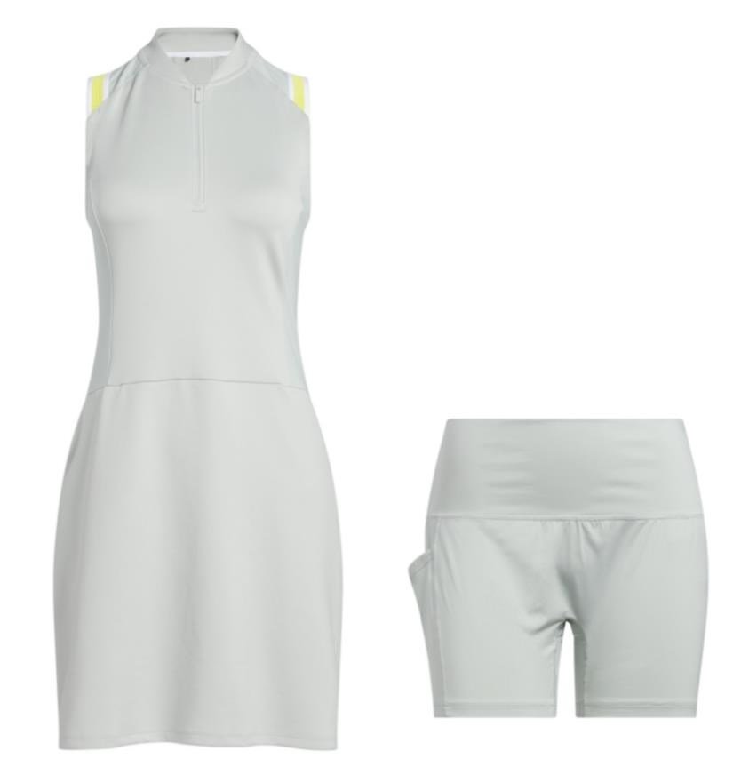Adidas Ultimate365 Racerback dámske šaty bez rukávov, wonder silver