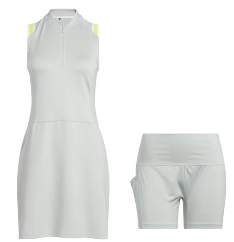 Adidas Ultimate365 Racerback dámske šaty bez rukávov, wonder silver