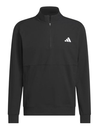 Adidas Tour 1/4-zip pánska mikina, čierna