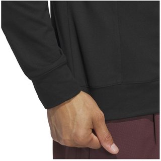 Adidas Tour 1/4-zip pánska mikina, čierna