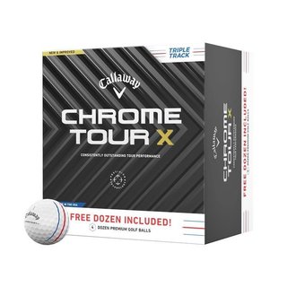 Callaway Chrome Tour X Triple Track golfové loptičky (48 loptičiek, 4 tucty)