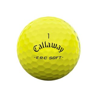 Callaway ERC Soft Triple Track golfové loptičky, žlté