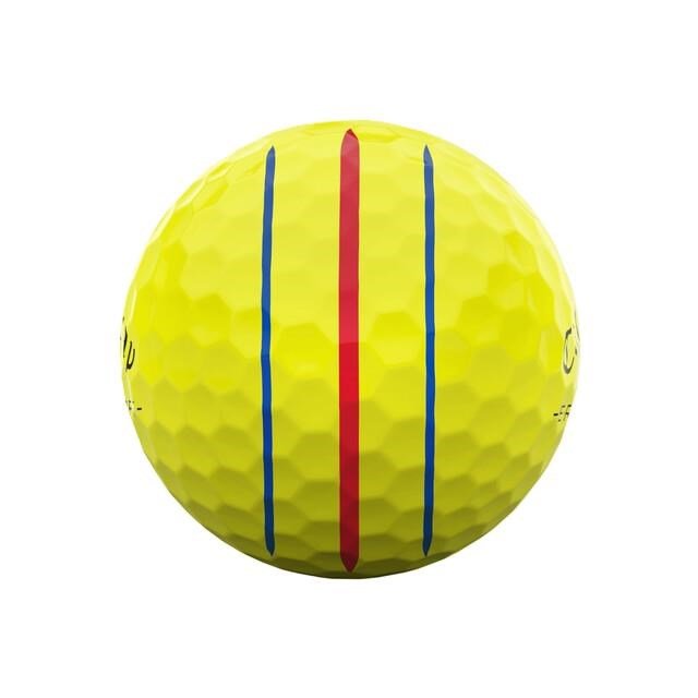 Callaway ERC Soft Triple Track golfové loptičky, žlté