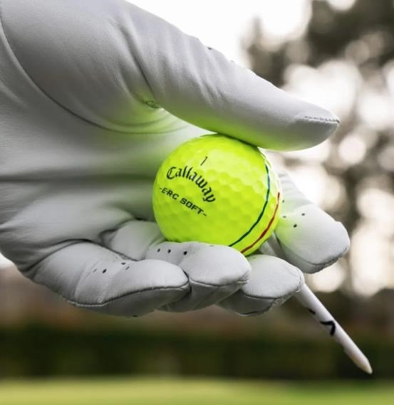 Callaway ERC Soft Triple Track golfové loptičky, žlté