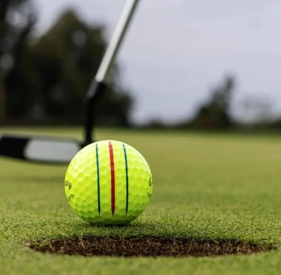 Callaway ERC Soft Triple Track golfové loptičky, žlté