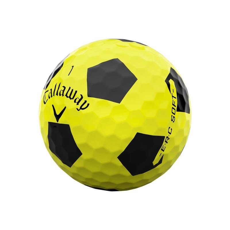 Callaway ERC Soft Truvis golfové loptičky, žlté