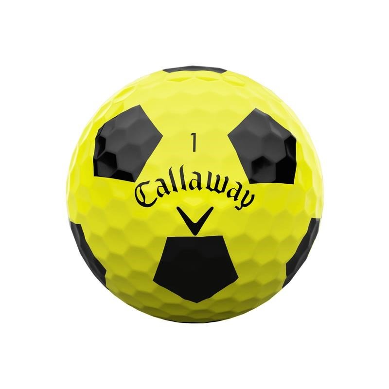 Callaway ERC Soft Truvis golfové loptičky, žlté