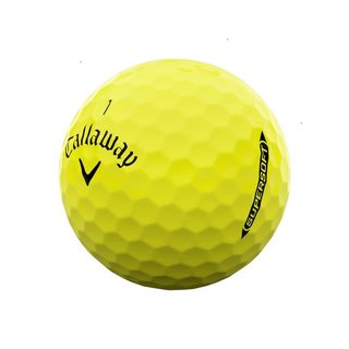 Callaway Supersoft golfové loptičky (12 loptičiek), žlté