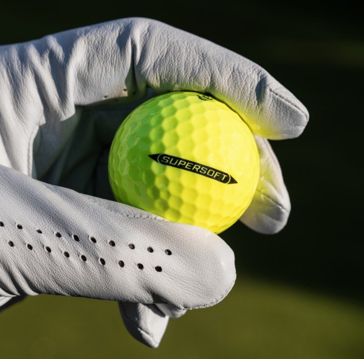 Callaway Supersoft golfové loptičky (12 loptičiek), žlté