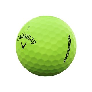 Callaway Supersoft Matte golfové loptičky, zelené