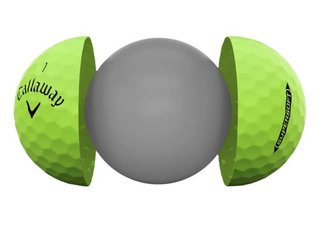 Callaway Supersoft Matte golfové loptičky, zelené