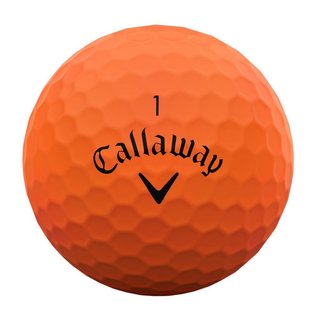 Callaway Supersoft Matte golfové loptičky, oranžové