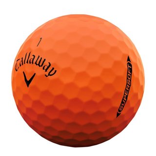 Callaway Supersoft Matte golfové loptičky, oranžové