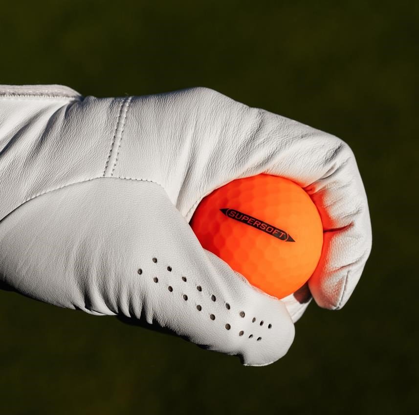 Callaway Supersoft Matte golfové loptičky, oranžové
