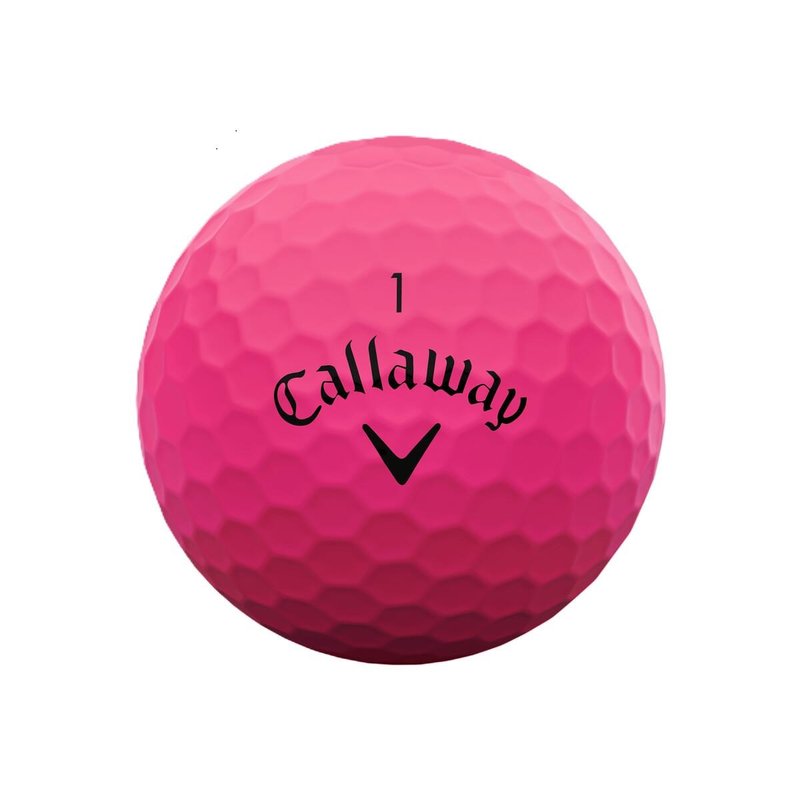 Callaway Supersoft Matte golfové loptičky, ružové