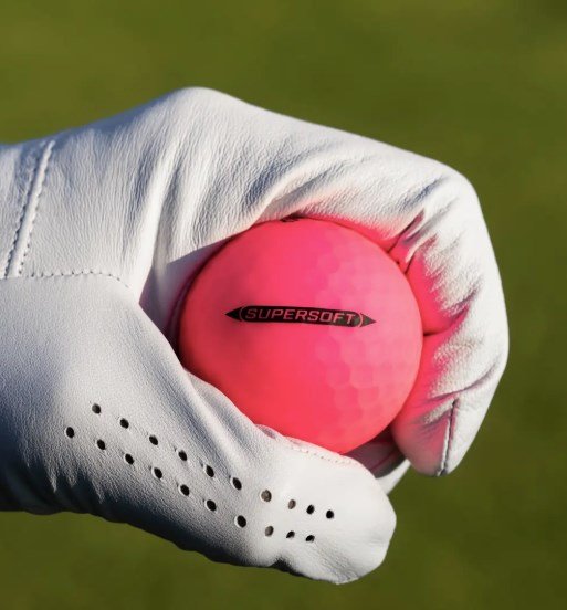 Callaway Supersoft Matte golfové loptičky, ružové