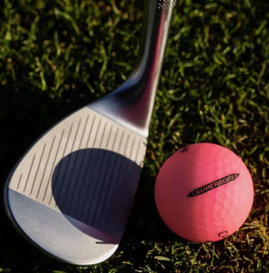 Callaway Supersoft Matte golfové loptičky, ružové