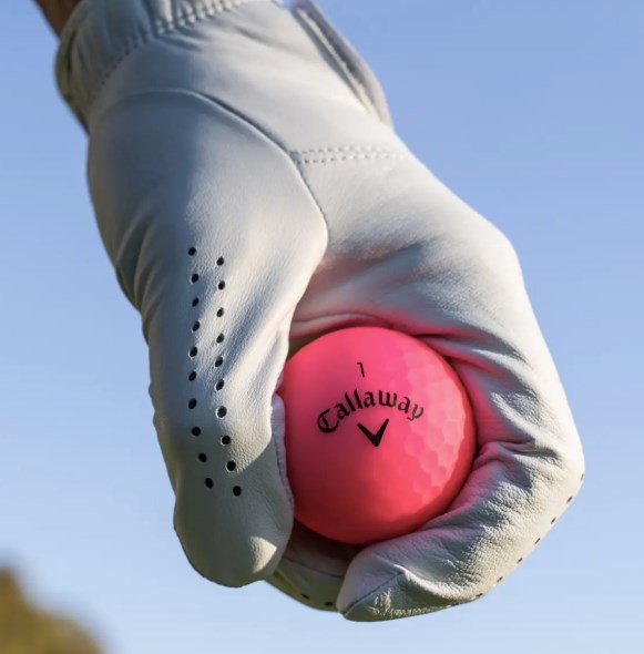 Callaway Supersoft Matte golfové loptičky, ružové