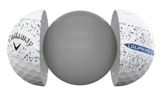 Callaway Supersoft Splatter 360 Blue golfové loptičky, modré