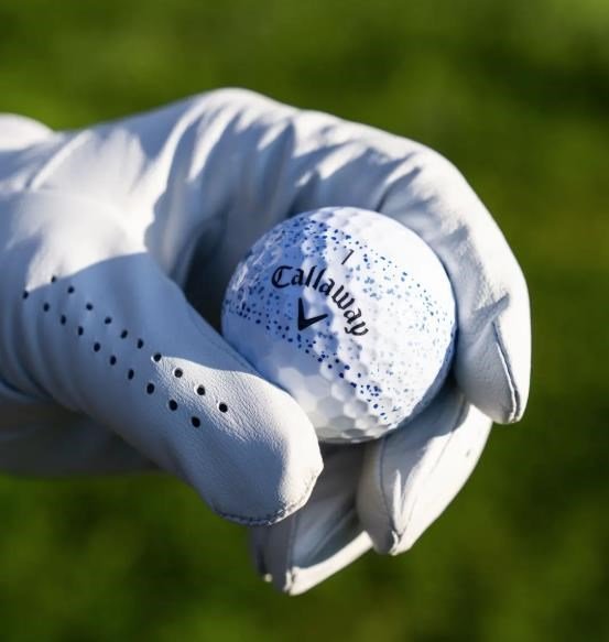 Callaway Supersoft Splatter 360 Blue golfové loptičky, modré